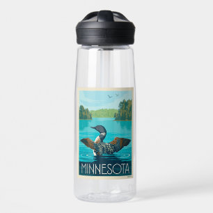 Minnesota Loon Trinkflasche