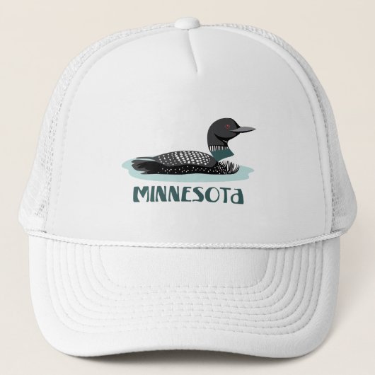 Minnesota Loon Truckerkappe (Vorderseite)