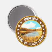 Minnesota Magnet (Vorderseite/Rückseite)