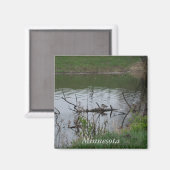 Minnesota Magnet (Vorderseite/Rückseite)