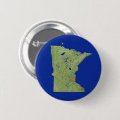 Minnesota Map Button (Vorne & Hinten)