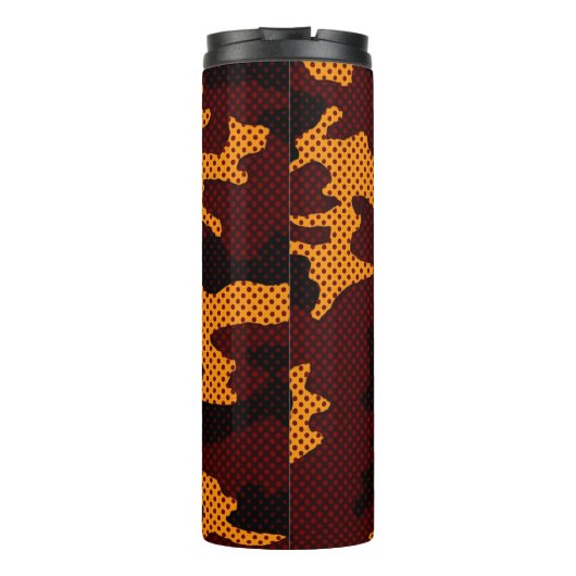 Minnesota Maroon & Gold Gopher Camo Printed Thermosbecher (Rückseite)