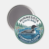 Minnesota Minnesota Magnet (Vorderseite/Rückseite)