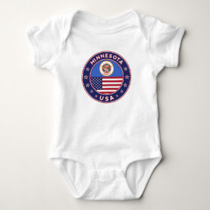Minnesota, Minnesota-T - Shirt, Legierung Baby Strampler