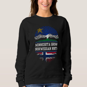 Minnesota mit norwegischen Wurzeln Norwegen angeba Sweatshirt