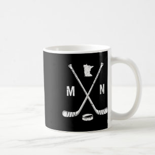 Minnesota Mn Eishockeyschläger Sportteam Fan Kaffeetasse