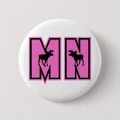 Minnesota Moose Button (Vorderseite)