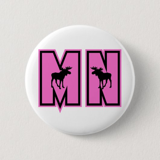 Minnesota Moose Button (Vorderseite)