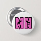 Minnesota Moose Button (Vorne & Hinten)