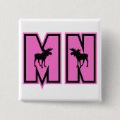 Minnesota Moose Button (Vorderseite)