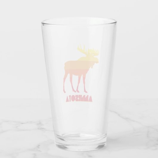 Minnesota Moose Glas (Rückseite)