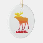 Minnesota Moose Keramik Ornament (Rechts)