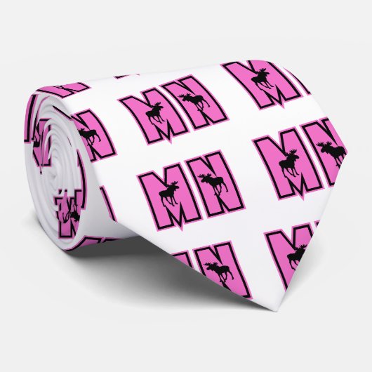 Minnesota Moose Krawatte (Gerollt)