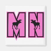 Minnesota Moose Magnet (Vorne)