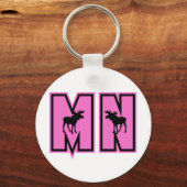 Minnesota Moose Schlüsselanhänger (Vorderseite)