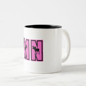 Minnesota Moose Zweifarbige Tasse (VorderseiteRechts)