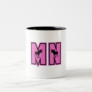 Minnesota Moose Zweifarbige Tasse