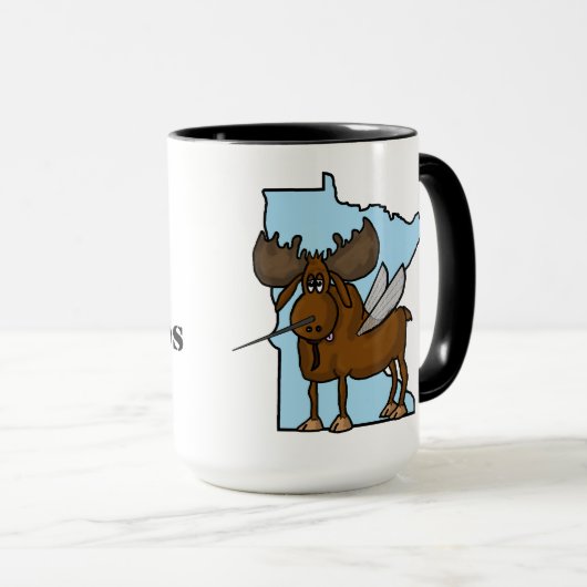 Minnesota Mosquitos Elche Tasse (VorderseiteRechts)