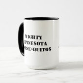 Minnesota Mosquitos Elche Tasse (Vorderseite Links)