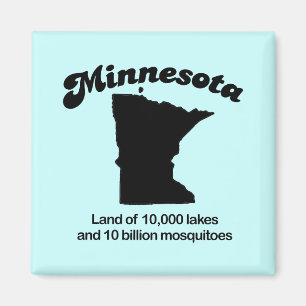 Minnesota-Motto - Land von 10.000 Seen Magnet