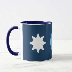 Minnesota Neue Staatsflagge Nordstern MN Tasse