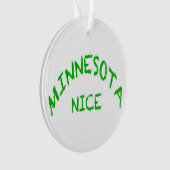 Minnesota Nice Dekoration (Vorderseite)
