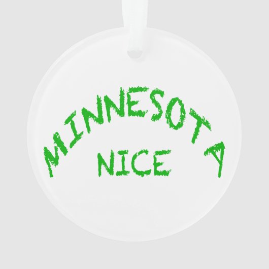 Minnesota Nice Dekoration (Rückseite)