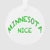 Minnesota Nice Dekoration (Vorderseite)