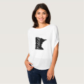 Minnesota Nice Geschenke T-Shirt (Vorderseite Vollansicht)