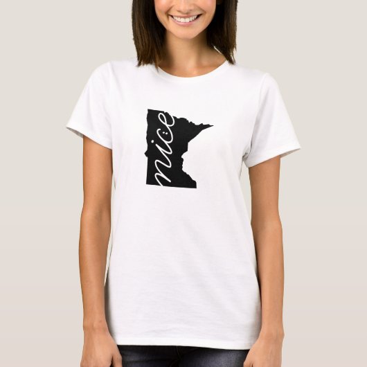 Minnesota Nice Geschenke T-Shirt (Vorderseite)