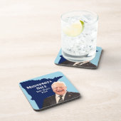 Minnesota Nice Tim Walz Getränkeuntersetzer (Rechte Seite)