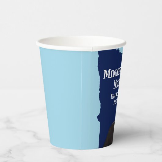 Minnesota Nice Tim Walz Pappbecher (Rechts)