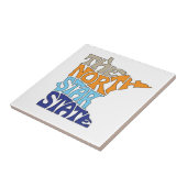 Minnesota Nickname Word Art Fliese (Seite)