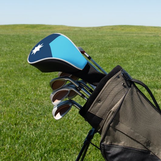 Minnesota Nordsternflagge Golf Headcover (In SItu)
