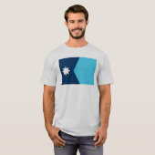 Minnesota Nordsternflagge T-Shirt (Vorne ganz)