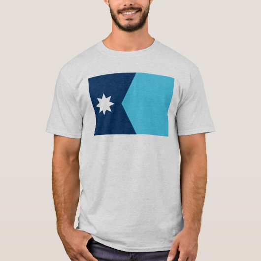 Minnesota Nordsternflagge T-Shirt (Vorderseite)