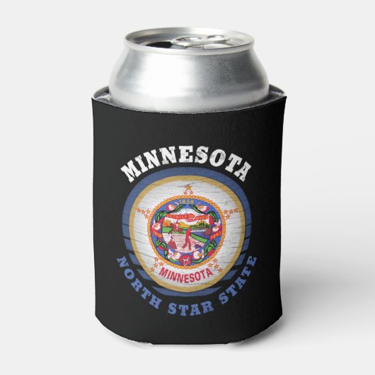 MINNESOTA NORTH STAR STAAT FLAG DOSENKÜHLER (Kanne Vorderseite)