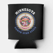 MINNESOTA NORTH STAR STAAT FLAG DOSENKÜHLER (Vorderseite)