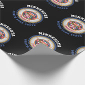 MINNESOTA NORTH STAR STAAT FLAG GESCHENKPAPIER (Ecke)