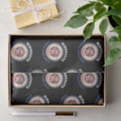 MINNESOTA NORTH STAR STAAT FLAG SEIDENPAPIER (Geschenk)