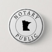 Minnesota Notary Public Button (Vorderseite)