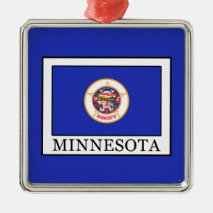 Minnesota Ornament Aus Metall