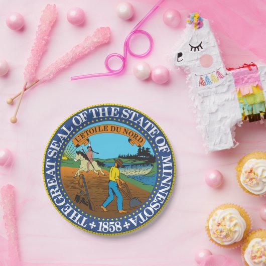 Minnesota Pappteller (Party)