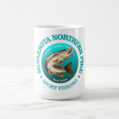 Minnesota Pike Fishing Kaffeetasse (Mittel)