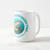 Minnesota Pike Fishing Kaffeetasse (VorderseiteRechts)