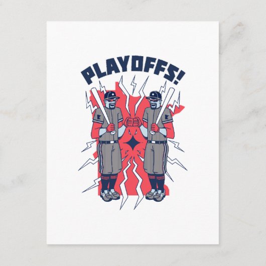 Minnesota Playoff Baseball Begleitkarte (Rückseite)