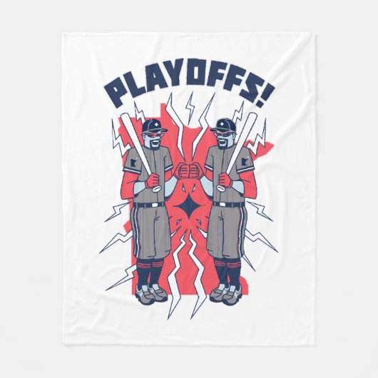 Minnesota Playoff Baseball Fleecedecke (Vorderseite)