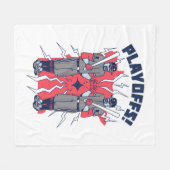 Minnesota Playoff Baseball Fleecedecke (Vorderseite (Horizontal))