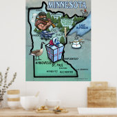 Minnesota Poster (Küche)