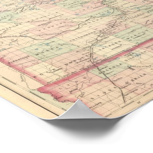 Minnesota Poster (Ecke)